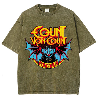 THE COUNT Vintage Distressed T-shirt