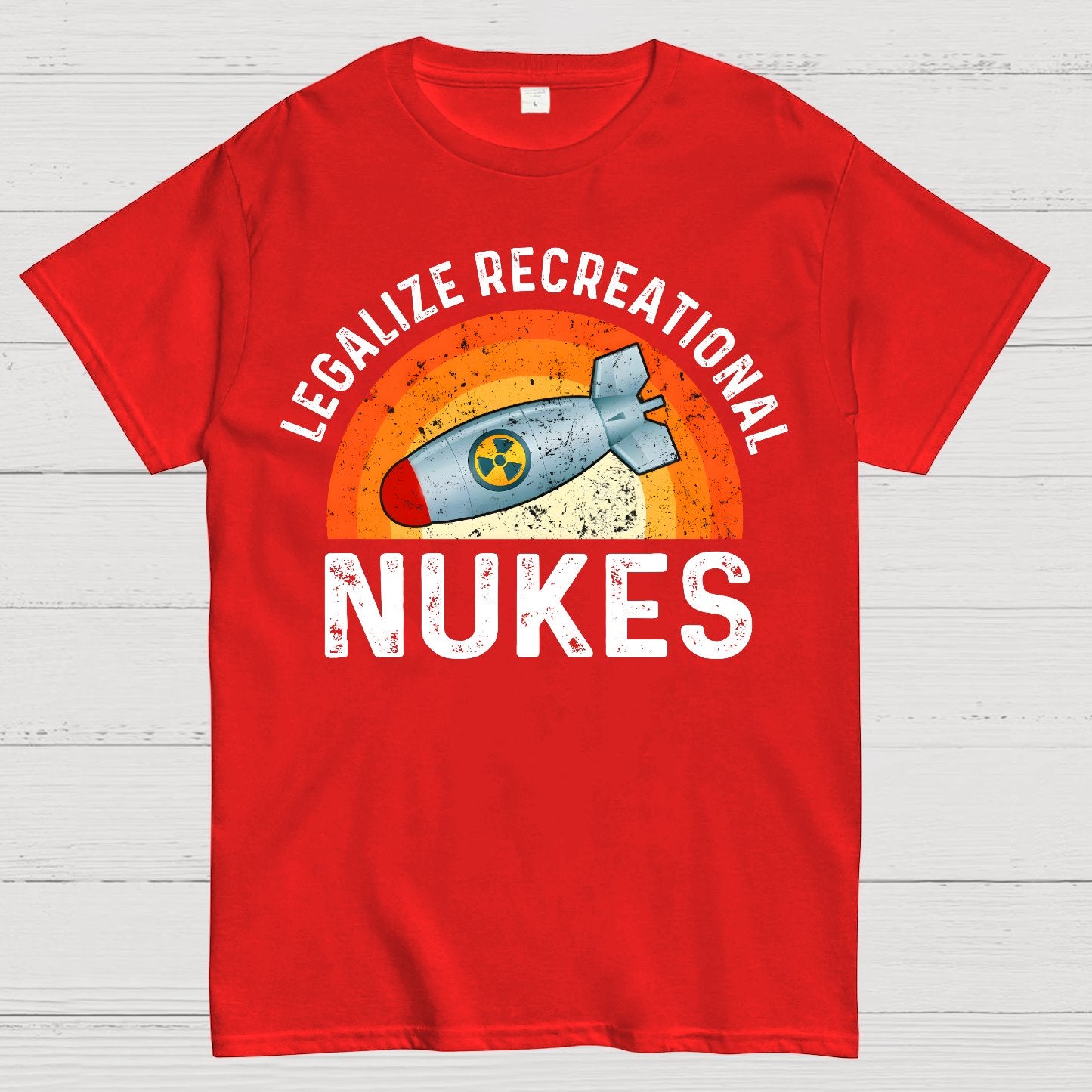 Legalize Recreational Nukes Geek T-Shirt