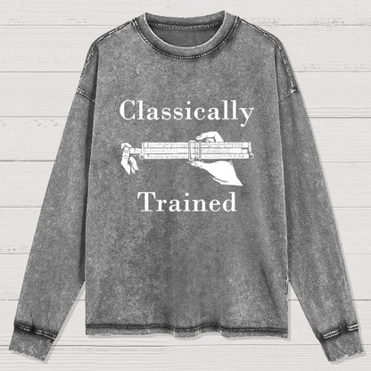 Slide Rule Classically Trained Washed Long Sleeve Tee