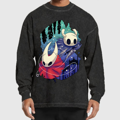 Protector and Knight Washed Long Sleeve Tee