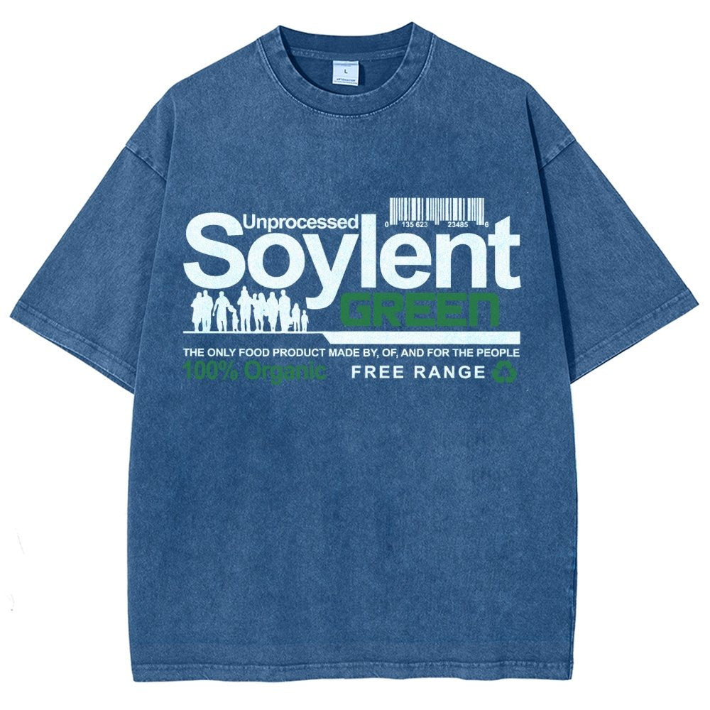 Unprocessed Soylent Green Vintage Distressed T-shirt