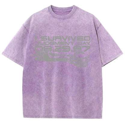 Judgment Day Survivor Vintage Distressed T-shirt
