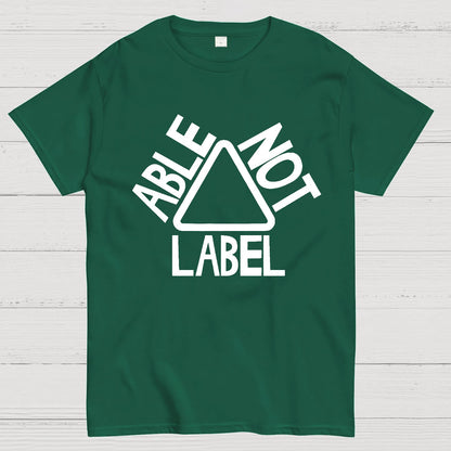See the Able Not the Label Awareness Geek T-Shirt