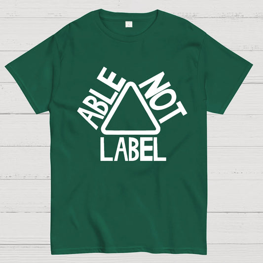 See the Able Not the Label Awareness Geek T-Shirt