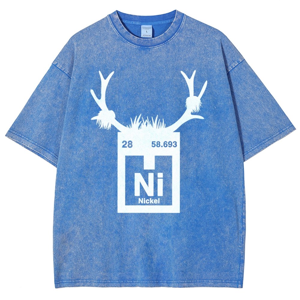 Ni Element Vintage Distressed T-shirt