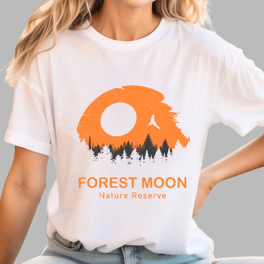Forest Moon Nature Reserve Geek T-Shirt