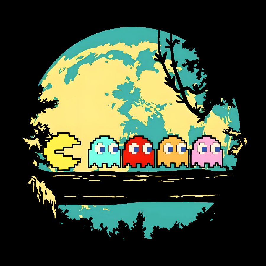 Pac Moon Geek T-Shirt