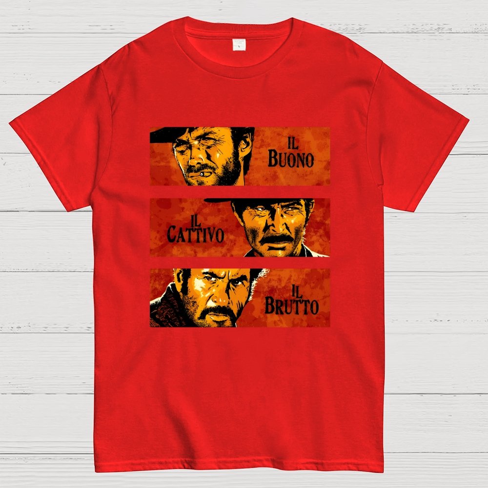 IL Buono IL Brutto IL Cattivo Geek T-Shirt