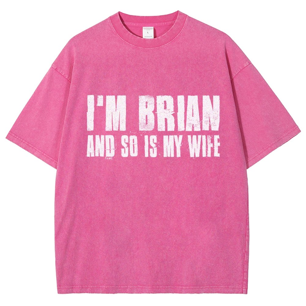 I'm Fred And So Is My Wife Vintage Distressed T-shirt