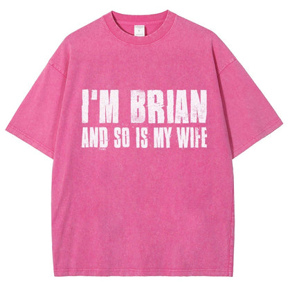 I'm Fred And So Is My Wife Vintage Distressed T-shirt