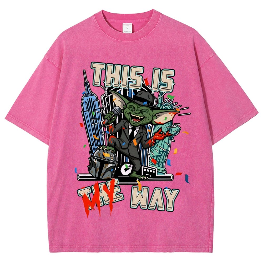 My WAY Vintage Distressed T-shirt