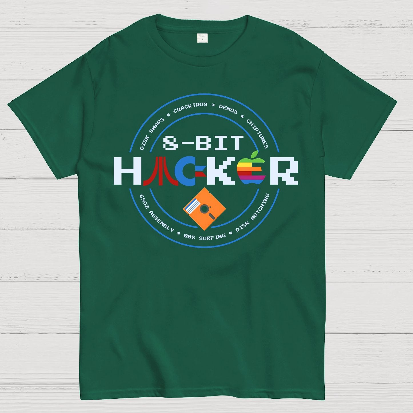 8-bit Hacker Geek T-Shirt