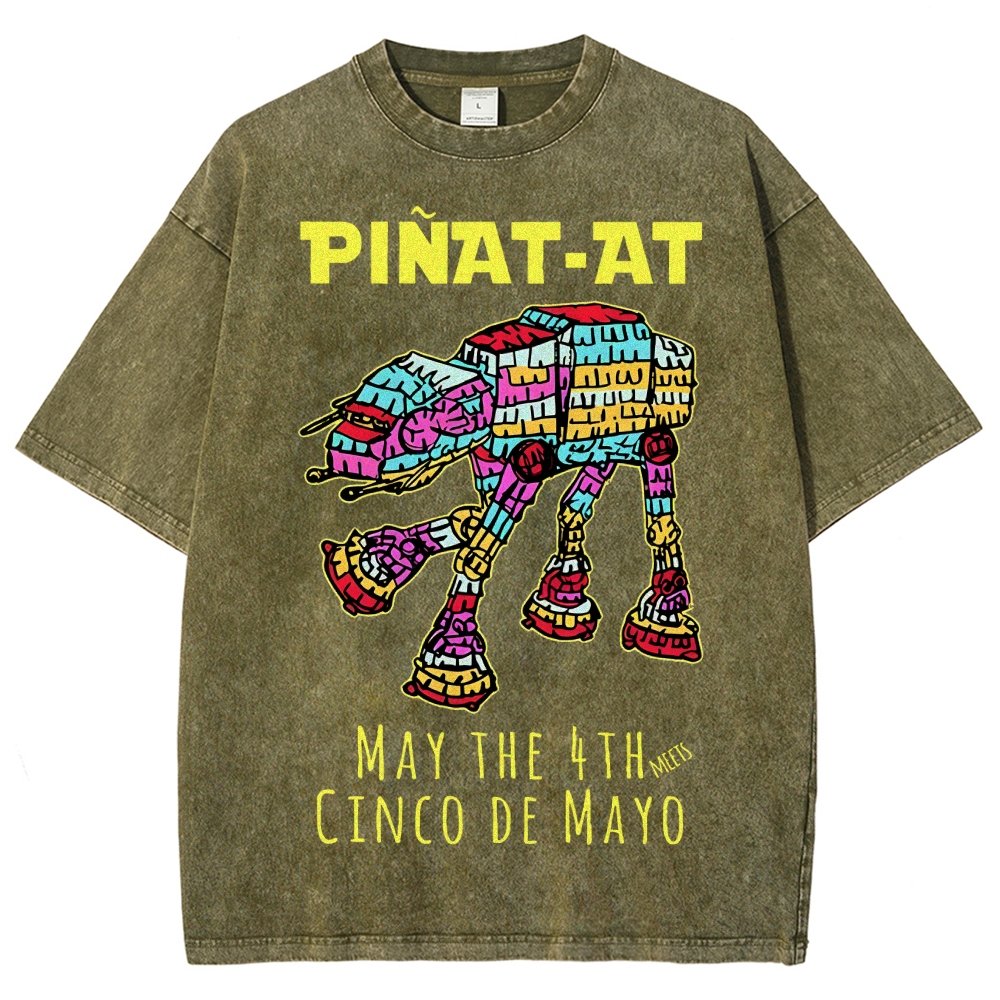 PIANT-AT Vintage Distressed T-shirt