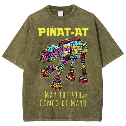 PIANT-AT Vintage Distressed T-shirt