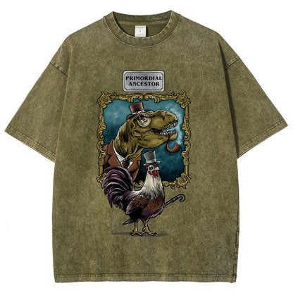 Primordial Ancestor Vintage Distressed T-shirt