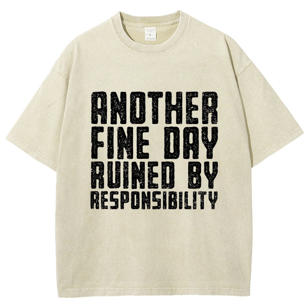 Another Fine Day Vintage Distressed T-shirt