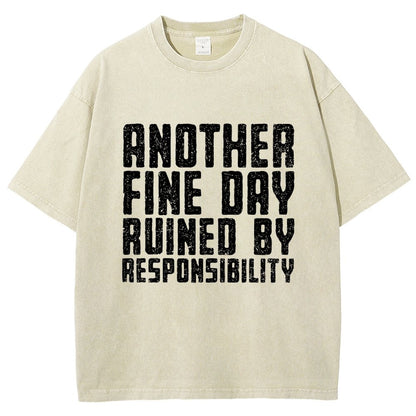 Another Fine Day Vintage Distressed T-shirt