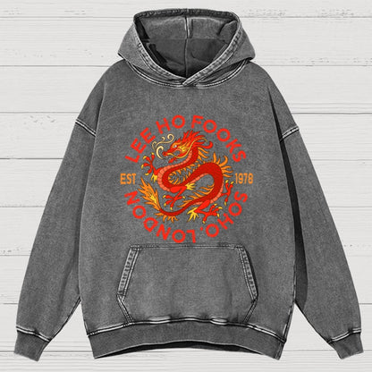 Mystery Town's (Werewolves of London)  Vintage Distressed Hoodie