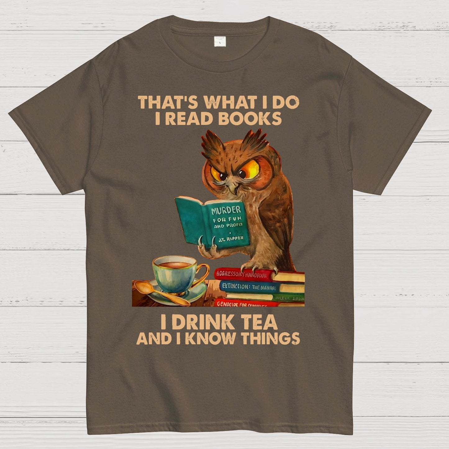 It's Not Hoarding If It's Books Geek T-Shirt