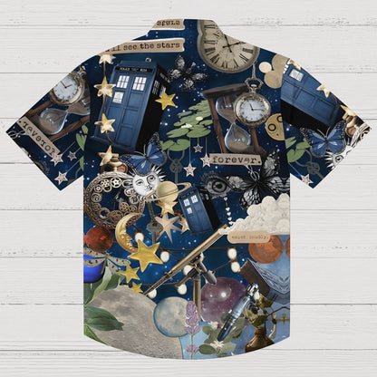 Time And Relative Dimension In Space Geek Hawaiian Shirt