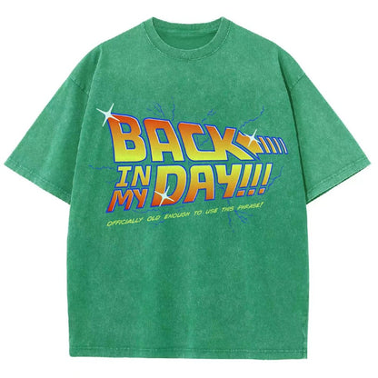 Back in my day! Vintage Distressed T-shirt