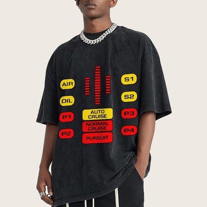 Kit Dashboard Supercar Vintage Distressed T-shirt
