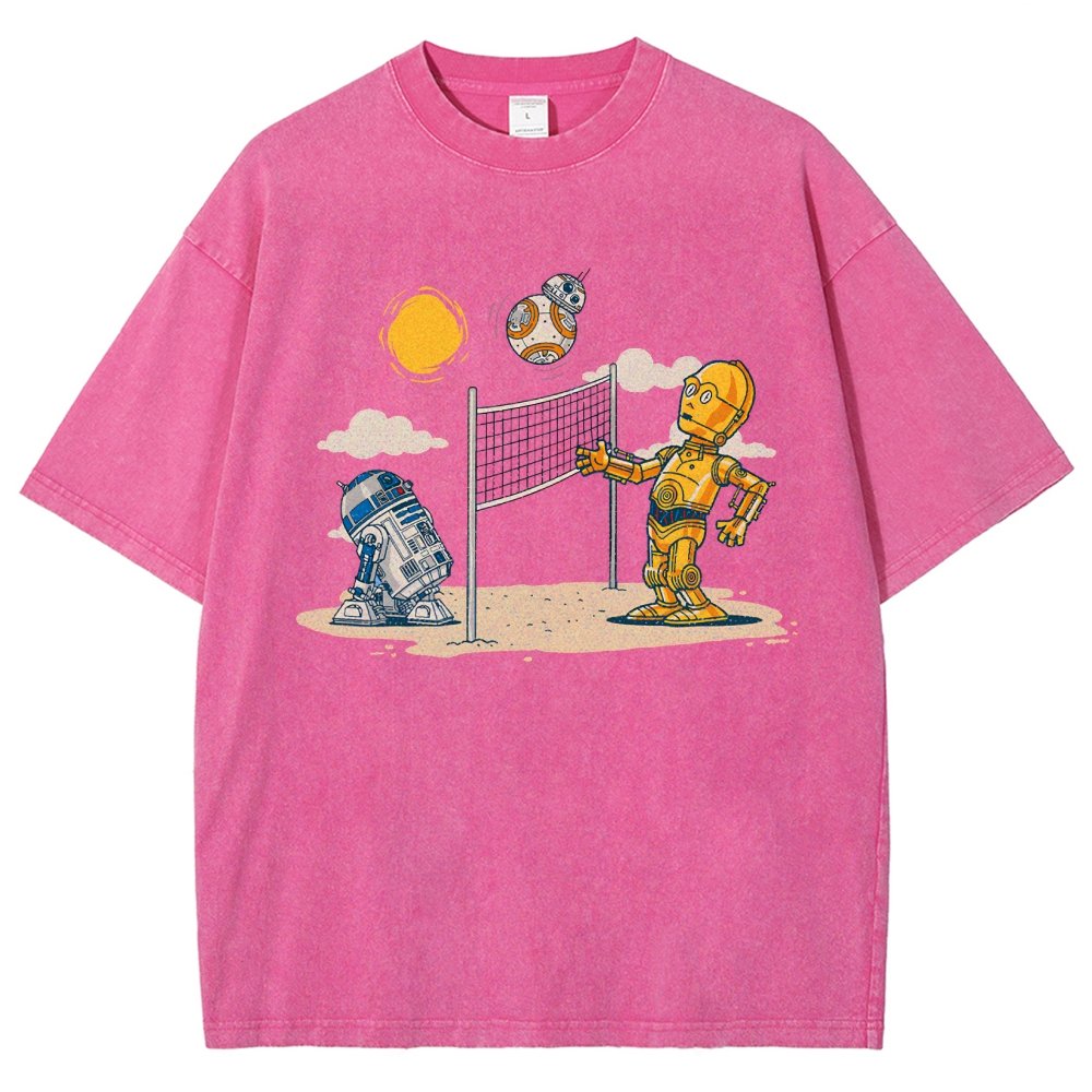A New Serve Vintage Distressed T-shirt