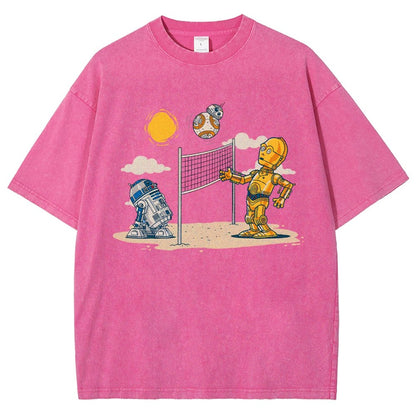 A New Serve Vintage Distressed T-shirt