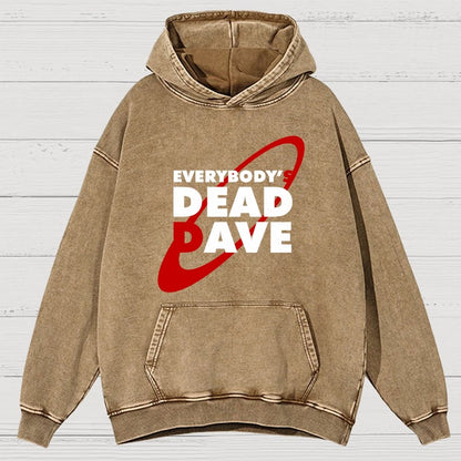 Everybody's Dead Dave Vintage Distressed Hoodie