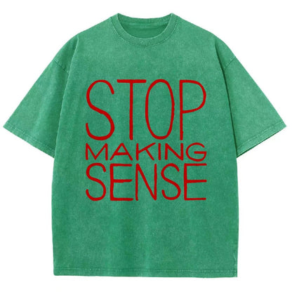 Stop Making Sense Vintage Distressed T-shirt