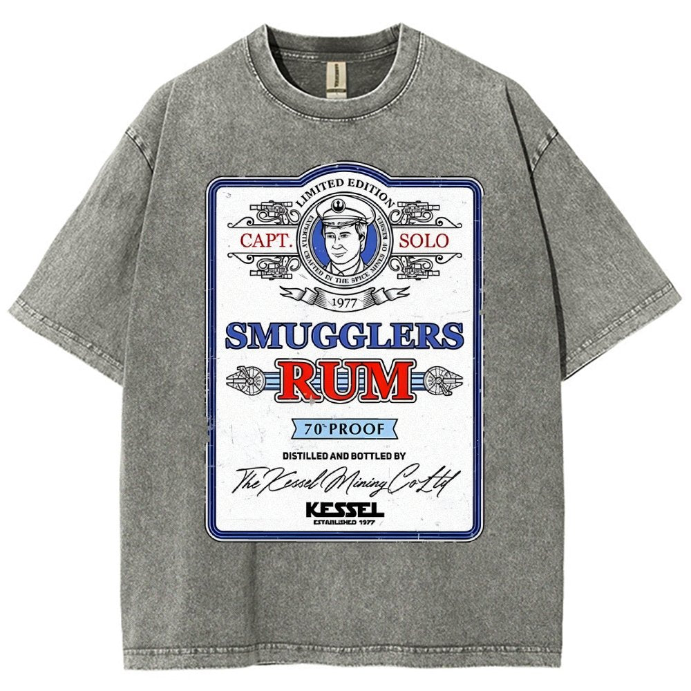 Smugglers Rum Vintage Distressed T-shirt