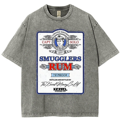 Smugglers Rum Vintage Distressed T-shirt