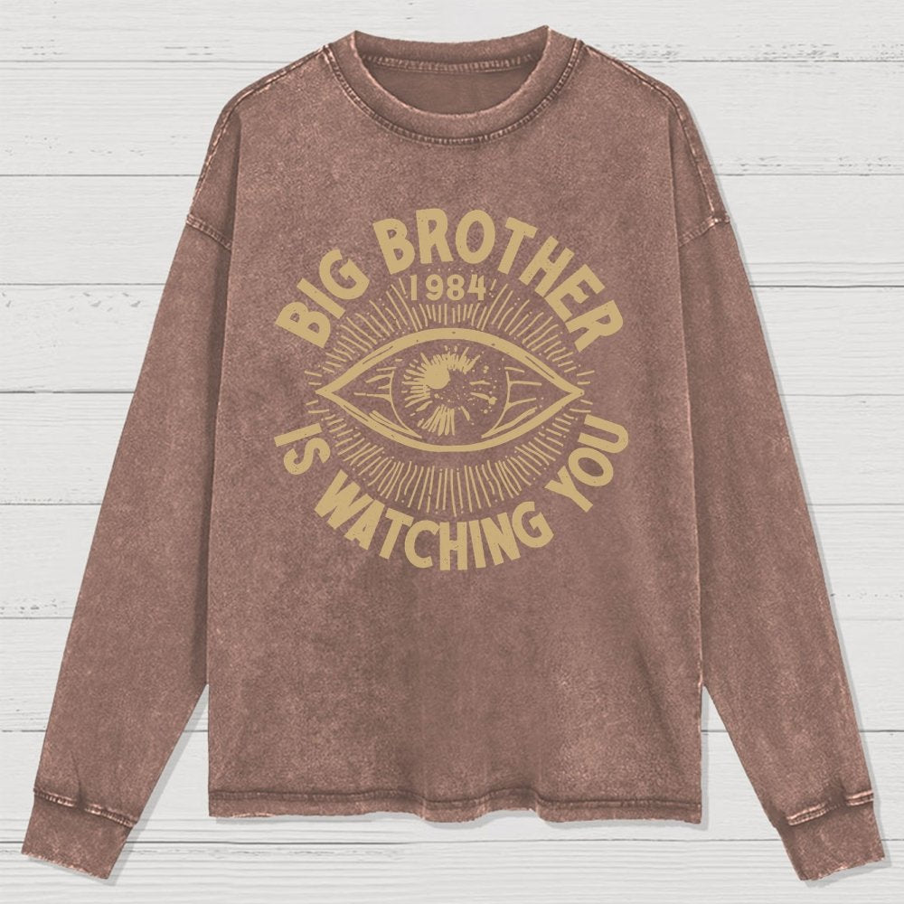 Watching You Washed Long Sleeve Tee