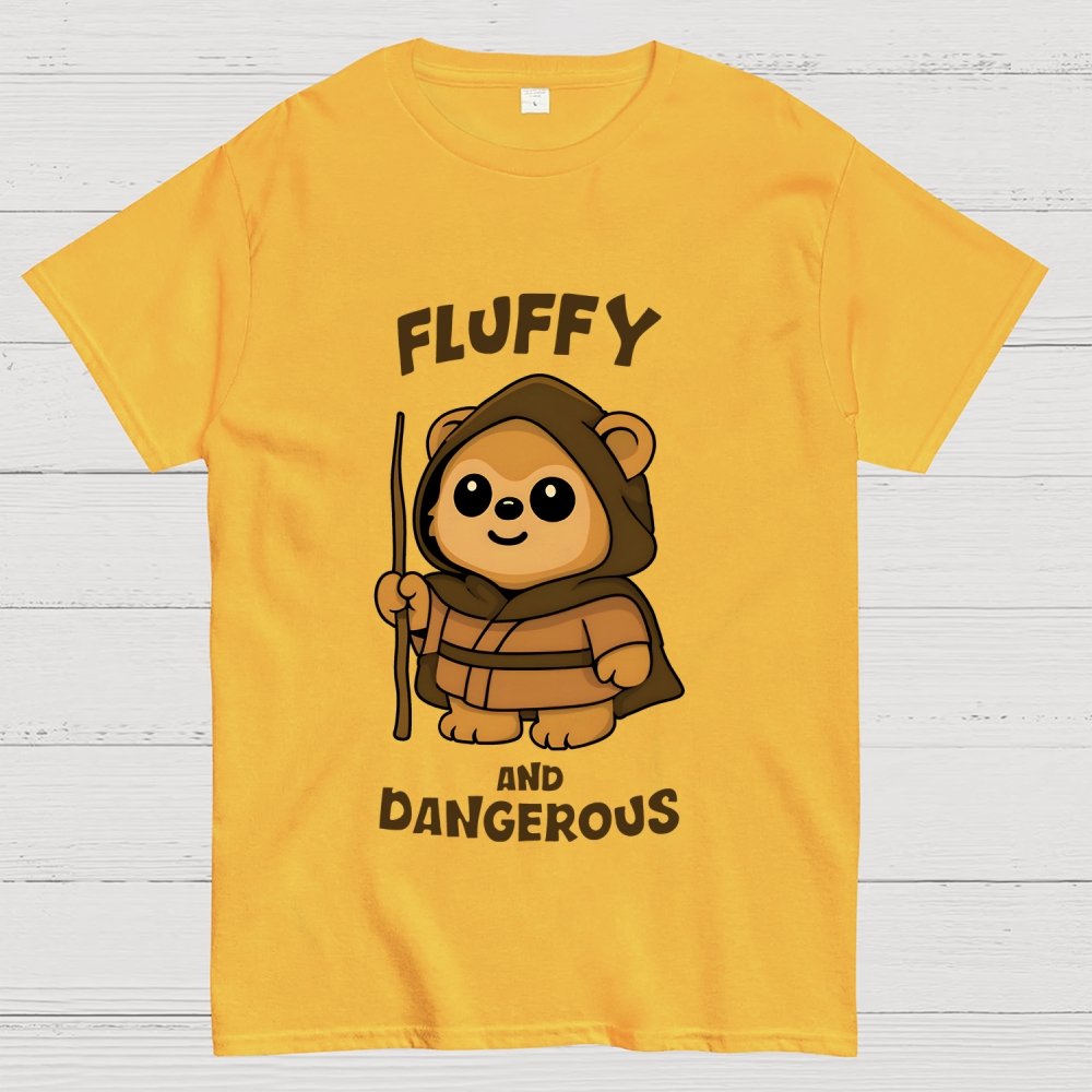 Fluffy and Dangerous Geek T-Shirt
