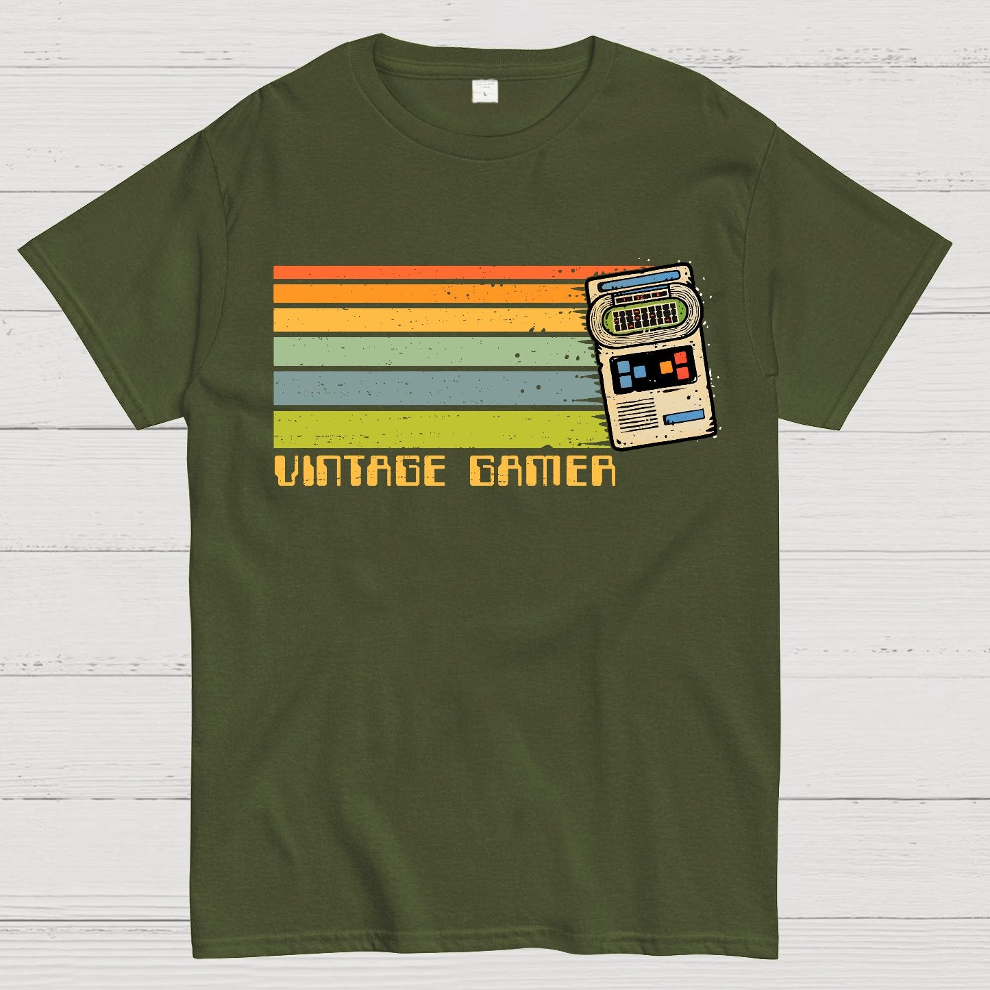 Vintage Gamer Geek T-Shirt