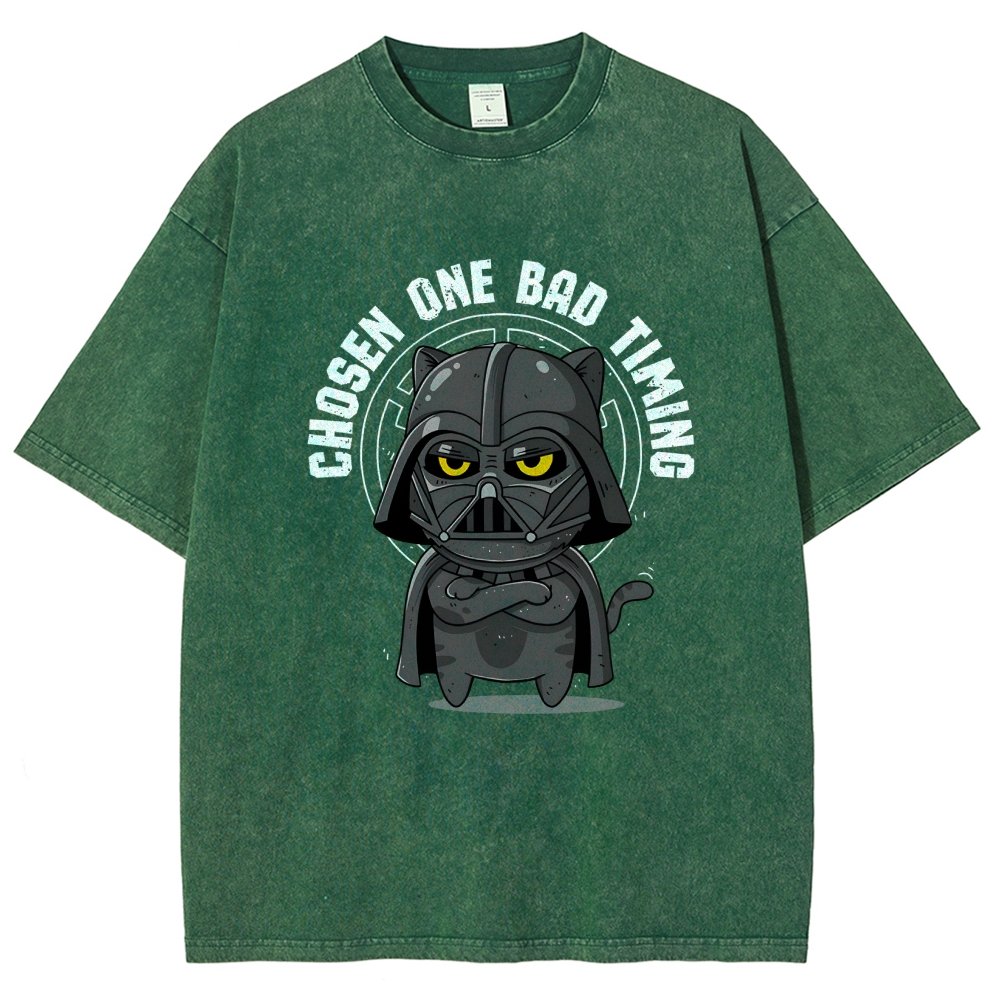 Chosen One Bad Timing Vintage Distressed T-shirt