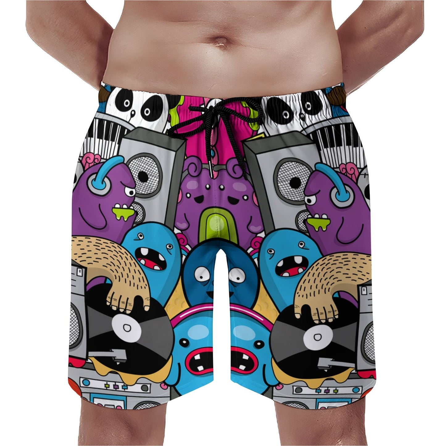 Trend Music Party Geek Shorts