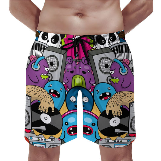 Trend Music Party Geek Shorts