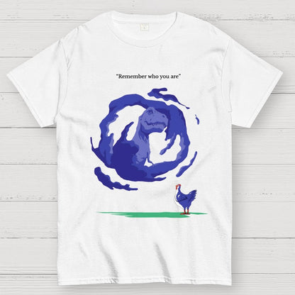 Remember Who You Are Dinosaur Geek T-Shirt