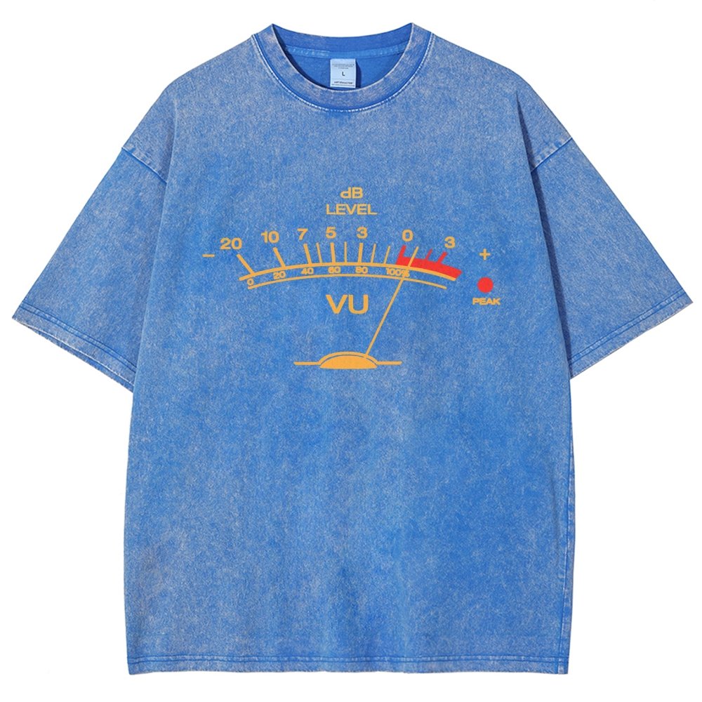Vinyl Lovers Vintage Distressed T-shirt 2509000199