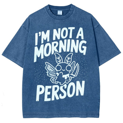 Not a Morning Bug Vintage Distressed T-shirt