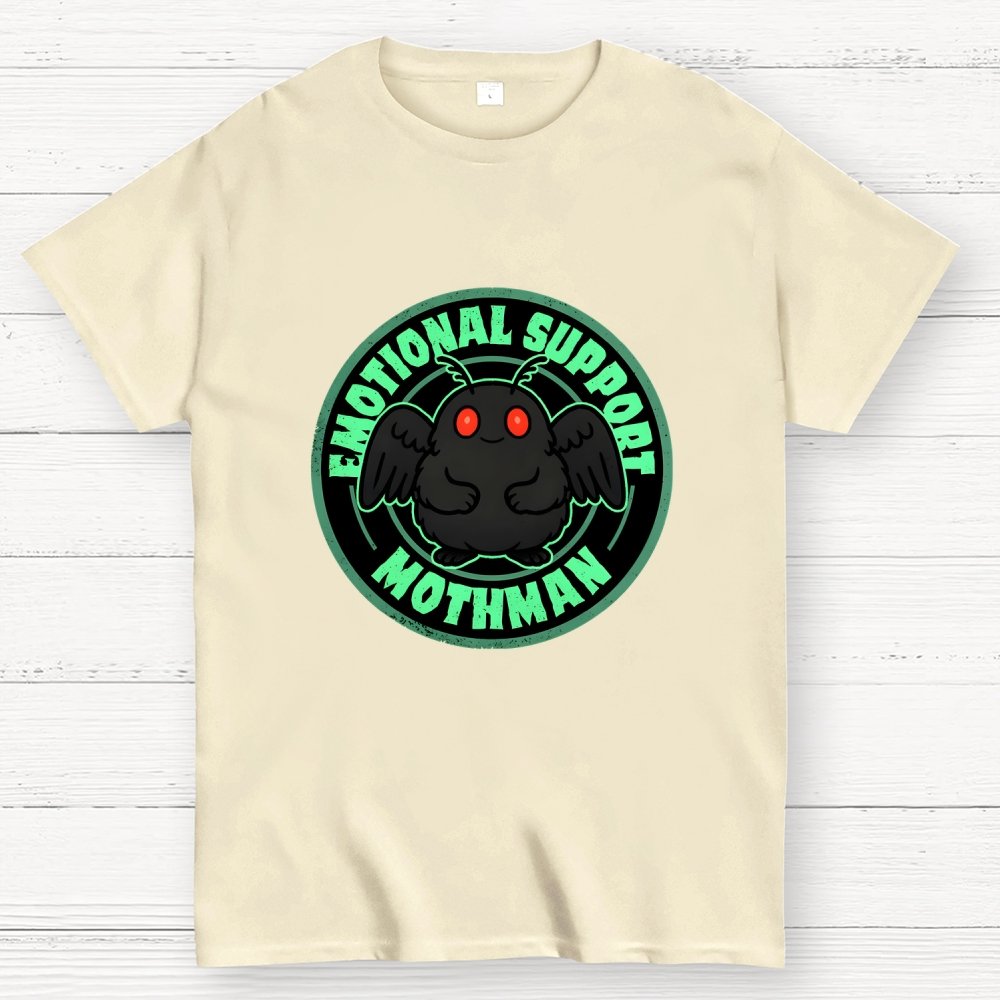 Emotional Support Mothman Geek T-Shirt
