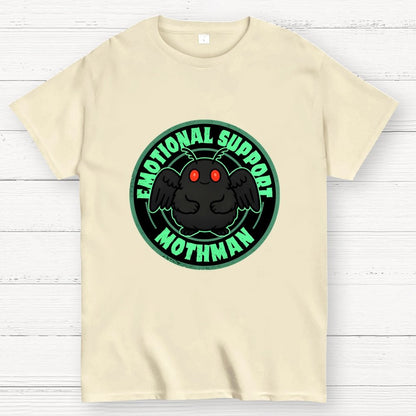 Emotional Support Mothman Geek T-Shirt