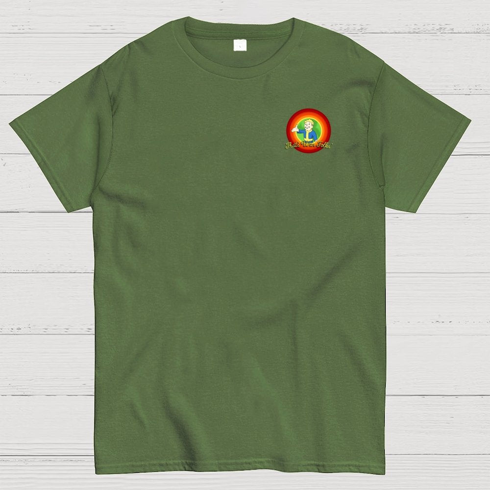 That’s War Folks Front And Back Printing Geek T-Shirt