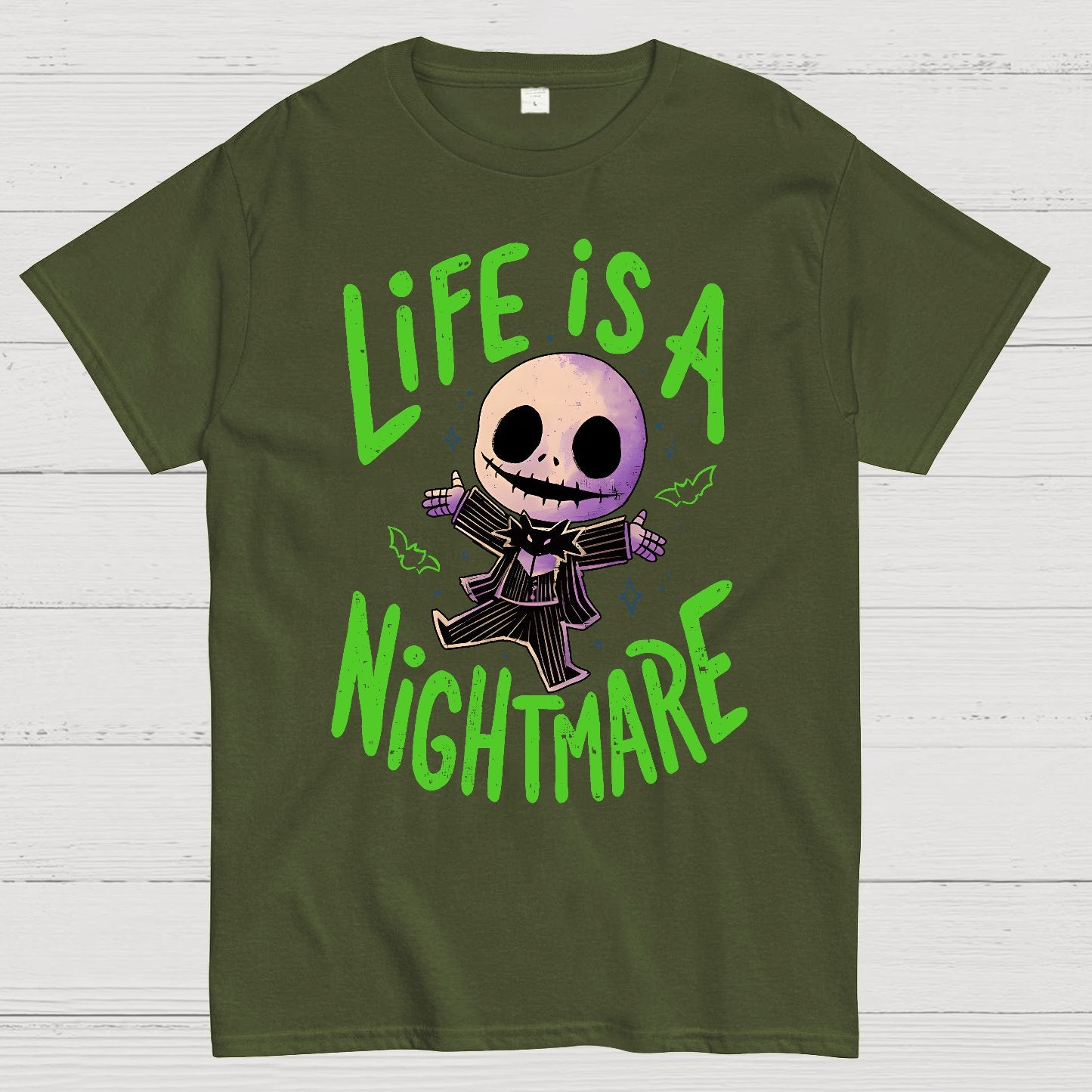 Life is a Nightmare Geek T-Shirt