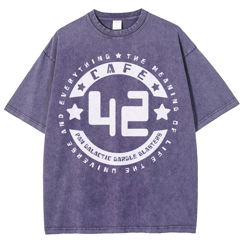 Cafe 42 Vintage Distressed T-shirt