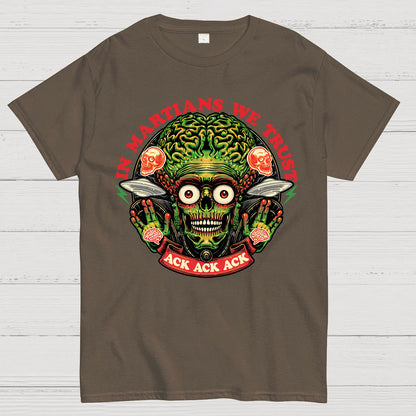 In Martians We Trust Geek T-Shirt