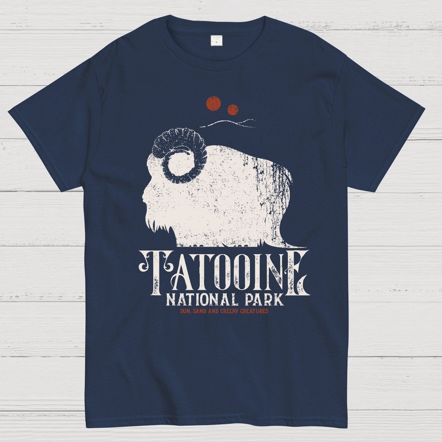 VINTAGE NATIONAL PARK Geek T-Shirt