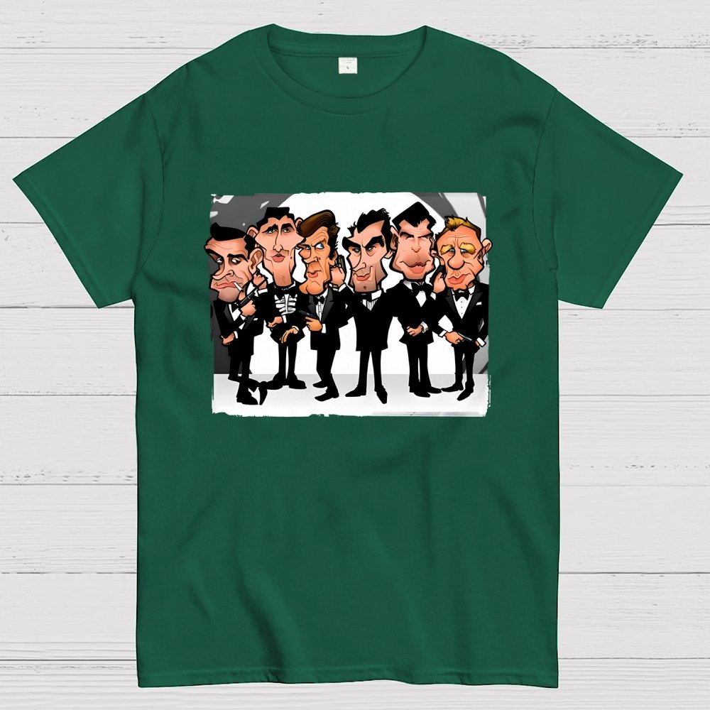 Six Faces One Spy Geek T-Shirt
