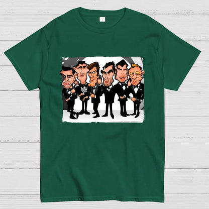 Six Faces One Spy Geek T-Shirt
